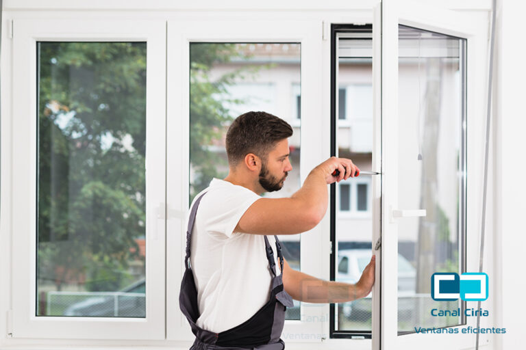 Mantenimiento de ventanas de pvc